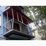 Реконструкция и остекление балконов и лоджий