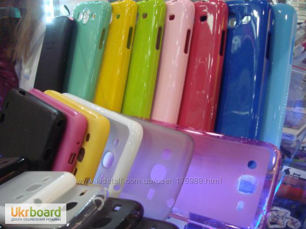 Фото 6. Силиконовый чехол яркие расцветки Fly Lenovo Samsung Xiaomi Яркий силикон чехол