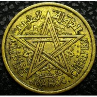 Марокко 1 франк 1945 год ОТЛИЧНОЕ СОСТОЯНИЕ! НЕ ЧАСТАЯ
