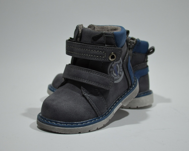 Фото 8. Демисезонные ботинки для мальчиков JONG GOLF арт.A559-2 grey с 22-27 р