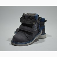 Демисезонные ботинки для мальчиков JONG GOLF арт.A559-2 grey с 22-27 р