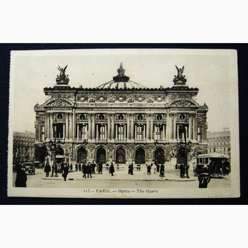 Фото 5. Франция. Париж. Опера. 1928г. Лот 208
