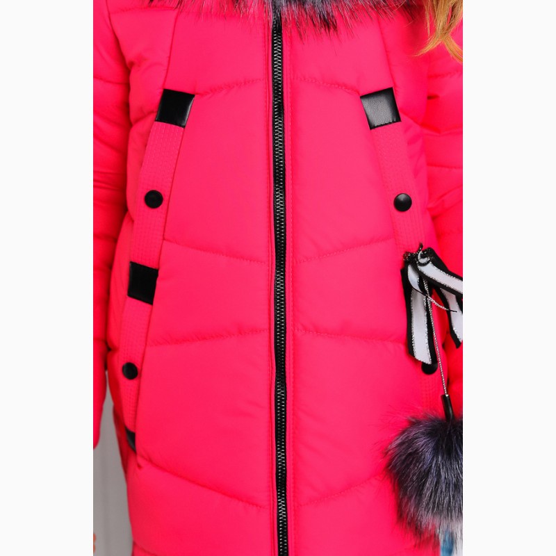 Фото 10. Зимняя куртка для девочки Матильда розовая. Разные цвета