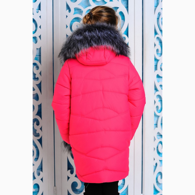 Фото 11. Зимняя куртка для девочки Матильда розовая. Разные цвета