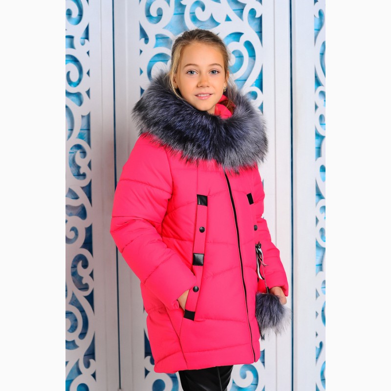 Фото 13. Зимняя куртка для девочки Матильда розовая. Разные цвета