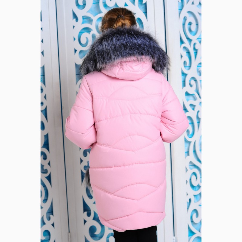 Фото 2. Зимняя куртка для девочки Матильда розовая. Разные цвета