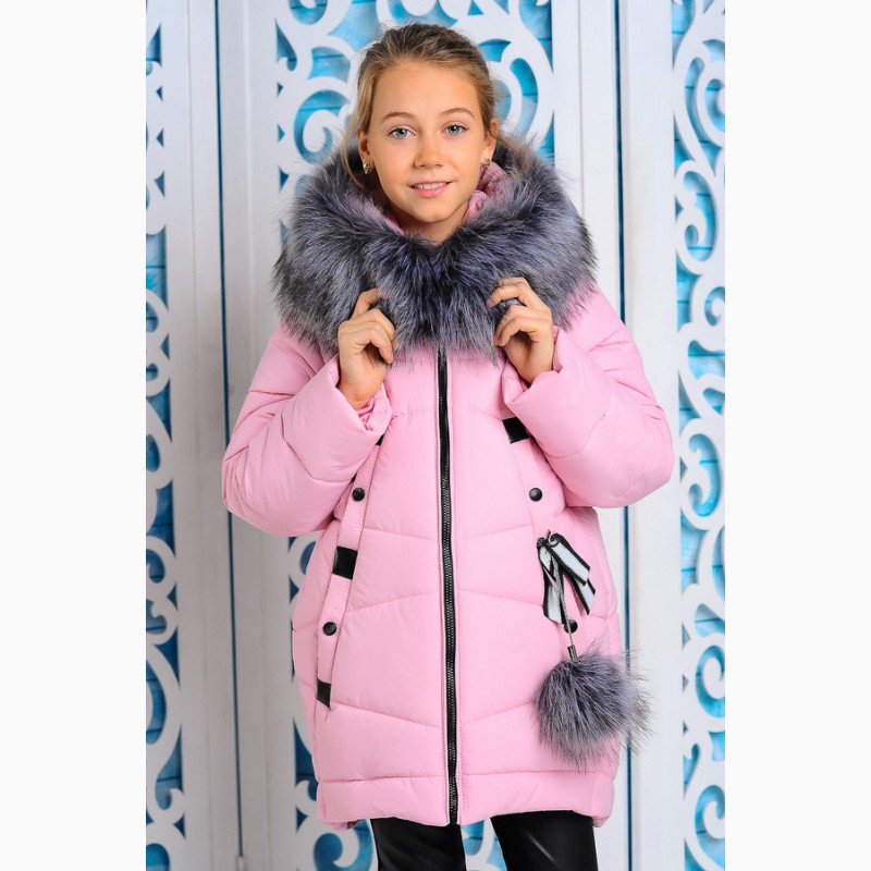 Фото 4. Зимняя куртка для девочки Матильда розовая. Разные цвета