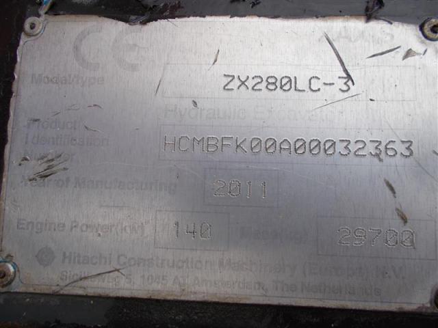 Фото 6. Гусеничный экскаватор Hitachi ZX280LC-3