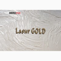 Декоративная краска DEКOMIX Lasur Gold с золотым отблеском