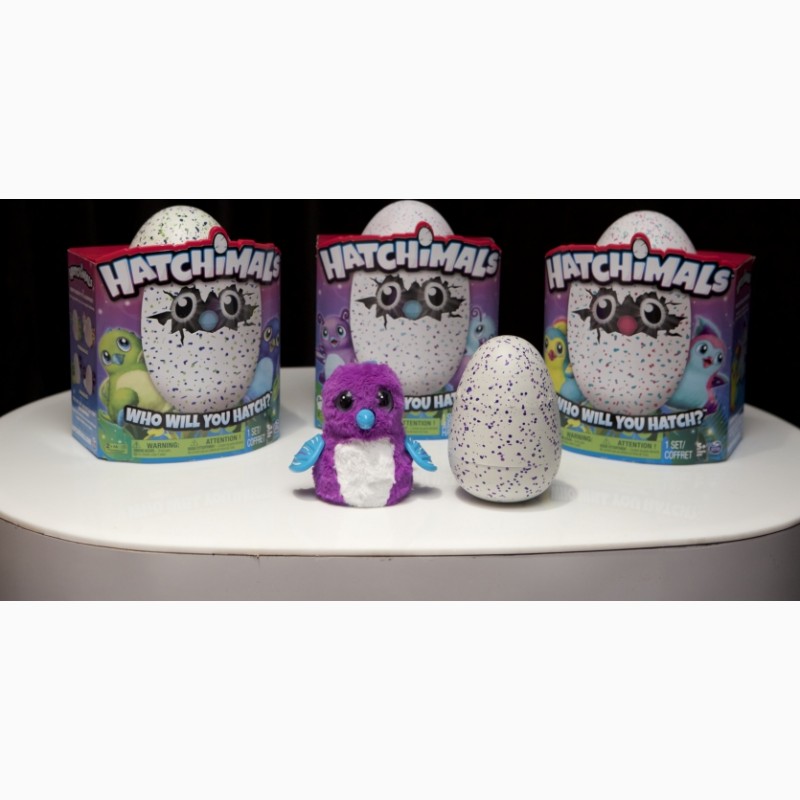 Фото 2. Интерактивная игрушка Яйцо пингвина Hatchimals
