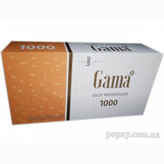 Гильзы для набивки сигарет Gama 1000шт