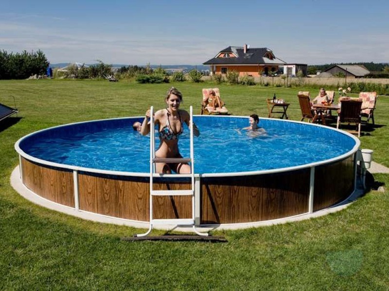 Фото 3. Каркасный бассейн. Сборный наземный бассейн Mountfield Azuro.Чехия