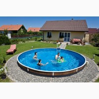 Каркасный бассейн. Сборный наземный бассейн Mountfield Azuro.Чехия