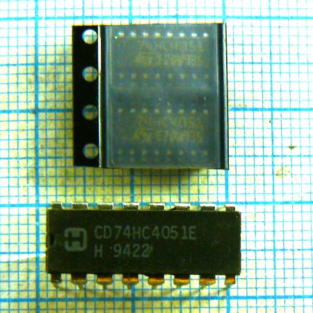 Фото 10. Микросхемы цифровые импортные CD4001BE - 74AC125 - AtTiny - AtMega - Pic