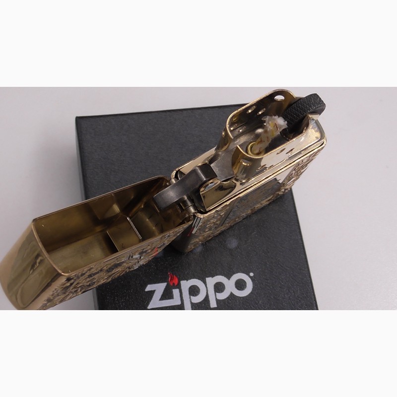 Фото 11. Продам Zippo 49022 ARMOR Lighter Chinese Love Polished Brass