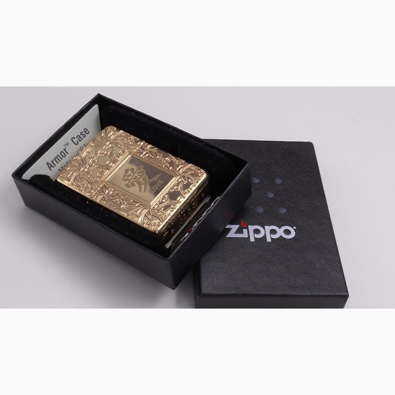 Фото 17. Продам Zippo 49022 ARMOR Lighter Chinese Love Polished Brass