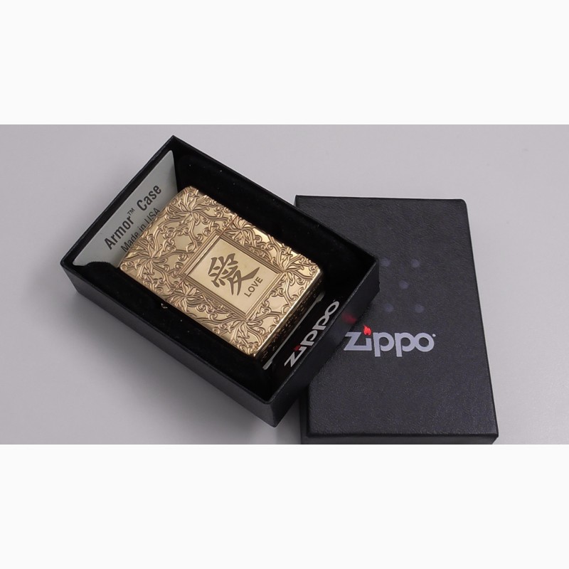 Фото 18. Продам Zippo 49022 ARMOR Lighter Chinese Love Polished Brass