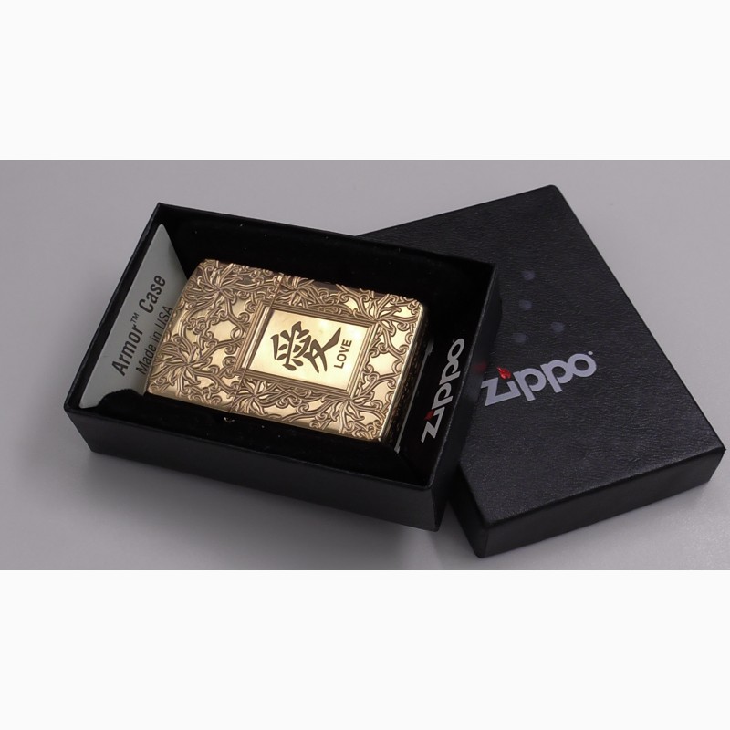 Фото 20. Продам Zippo 49022 ARMOR Lighter Chinese Love Polished Brass