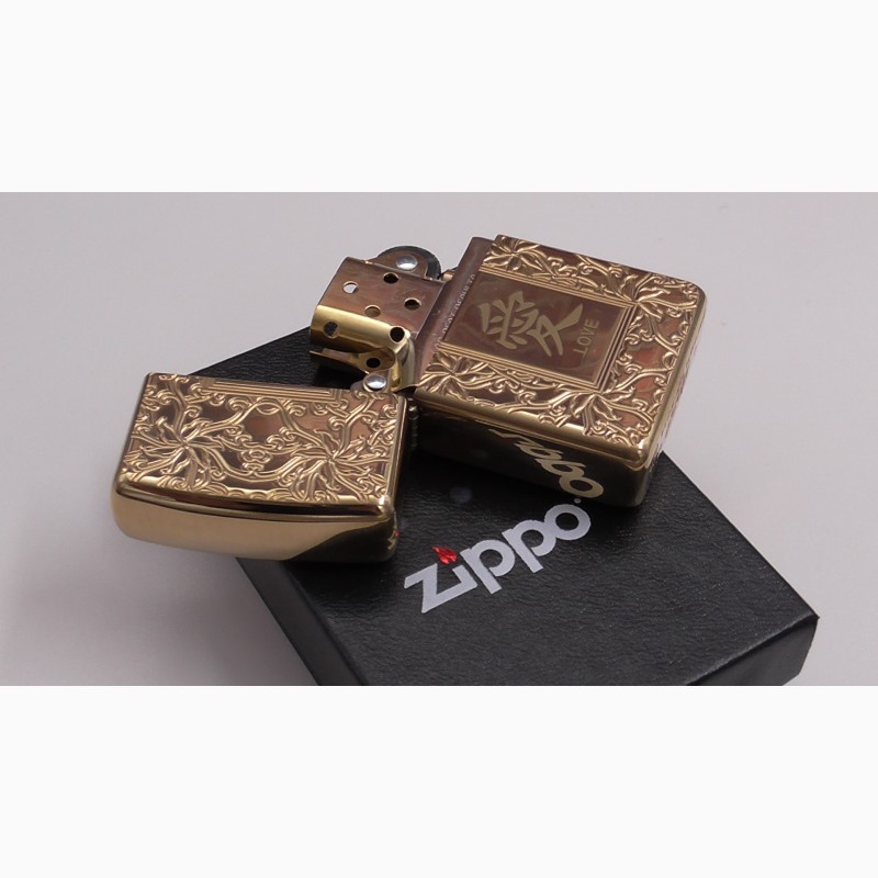 Фото 8. Продам Zippo 49022 ARMOR Lighter Chinese Love Polished Brass