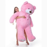 Большой плюшевый медведь Мистер 2 м (розовый)
