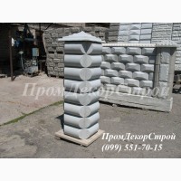 Столбы наборные из блоков цена Одесса