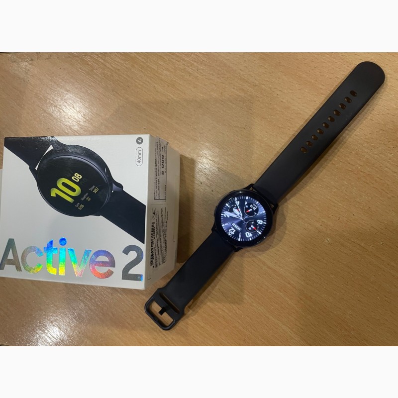 Смарт годинник/часы Samsung Galaxy Watch Active 2 40 SM-R830 Black Aluminium