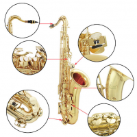 Абсолютно Нові Саксофони saxophone Тенор TENOR Slade Designed By Usa золото труба