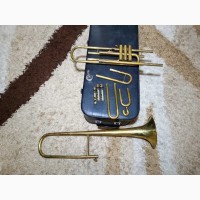 Тромбон Trombone Помповий Amati Kraslice (Чехія) труба
