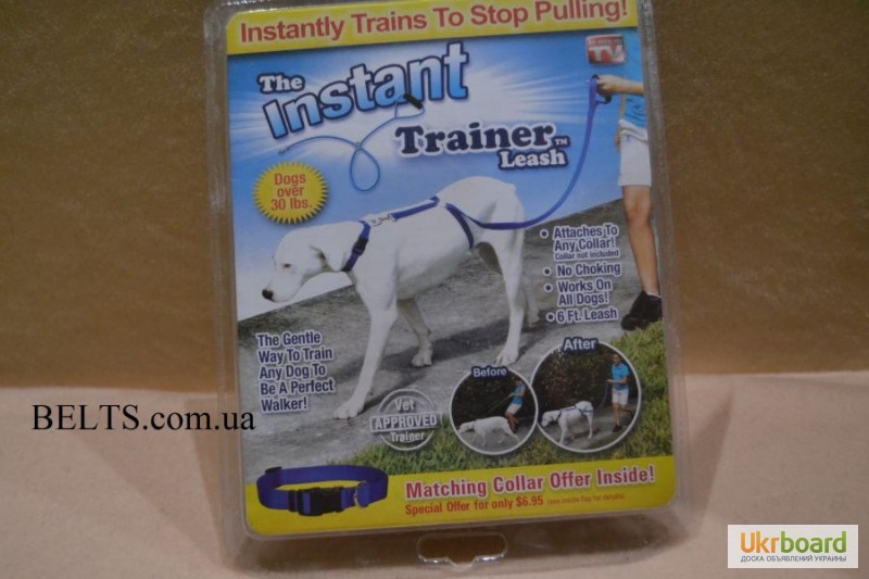 Фото 3. Современный поводок для собак Instant Trainer Leash (Инстент Трейнер)