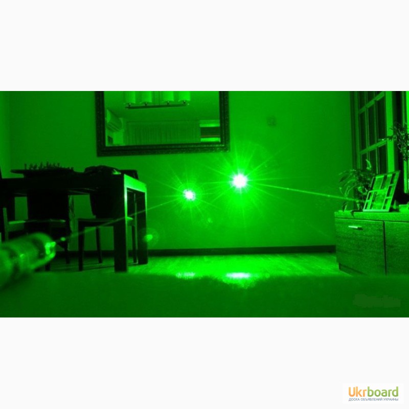 Фото 4. Зелёная Мощная Лазерная Указка Фонарик 303 / Green Laser Pointer 303