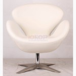 Кресло Swan (СВ) кожзам, дизайнерское кресло Лебедь кожзам купить Киев Украина
