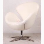 Кресло Swan (СВ) кожзам, дизайнерское кресло Лебедь кожзам купить Киев Украина