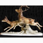 Продам статуэтку «Бегущие олени» (Австрия, 50х годов)