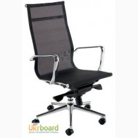 Офисное кресло для руководителя Q-07HBM сетка / мультиблок
