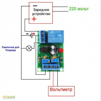 Контролер для Восстановление, тренировки и защиты кислотного аккумулятора