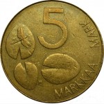 Финляндия 5 марок 1993 год