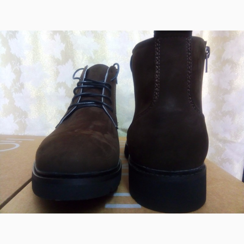 Фото 5. Стильные демисезонные мужские ботинки коричневые Lioneli(Faro) Распродажа