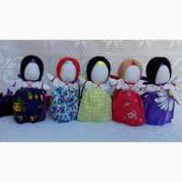 Подарок-оберег девушкам и женщинам На счастье Кукла-мотанка. Handmade