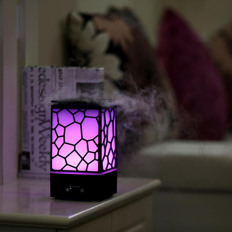 Фото 4. USB Увлажнитель воздуха и ночная лампа Water Cube Black