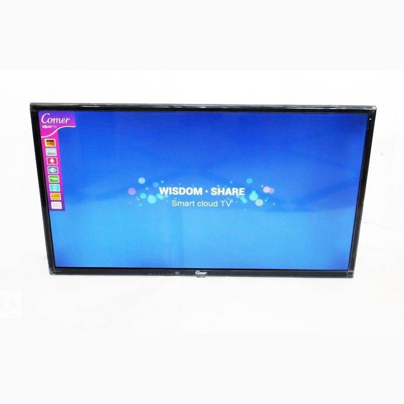 Фото 2. Телевизор Comer 32« Smart TV, WiFi, 1Gb Ram, 4Gb Rom, T2, USB/SD, HDMI, Android 4.4