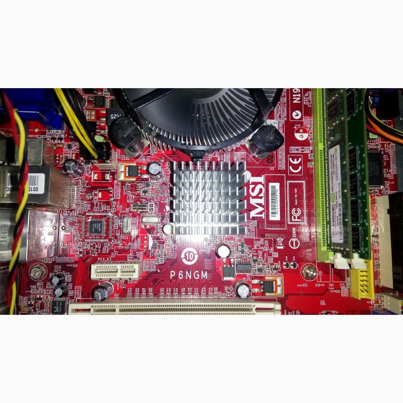 Фото 8. Пк на мат.плате MSI P6NGM Pentium Dual-Core 2.0ghz 2gb DDR2