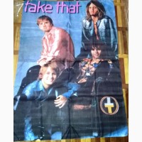 Баннер рок-группы Take That