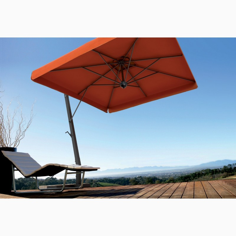Фото 2. Зонт консольный с боковой ножкой Scolaro (Италия), модель - Napoli