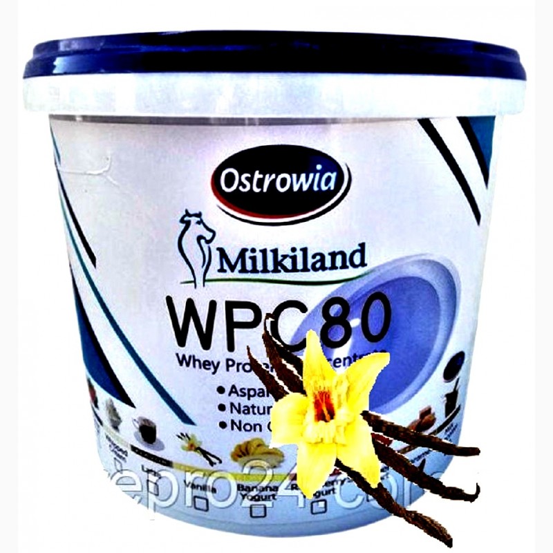 Сироватковий протеїн Milkiland wpc 80 (4.5 кг) Польський білок