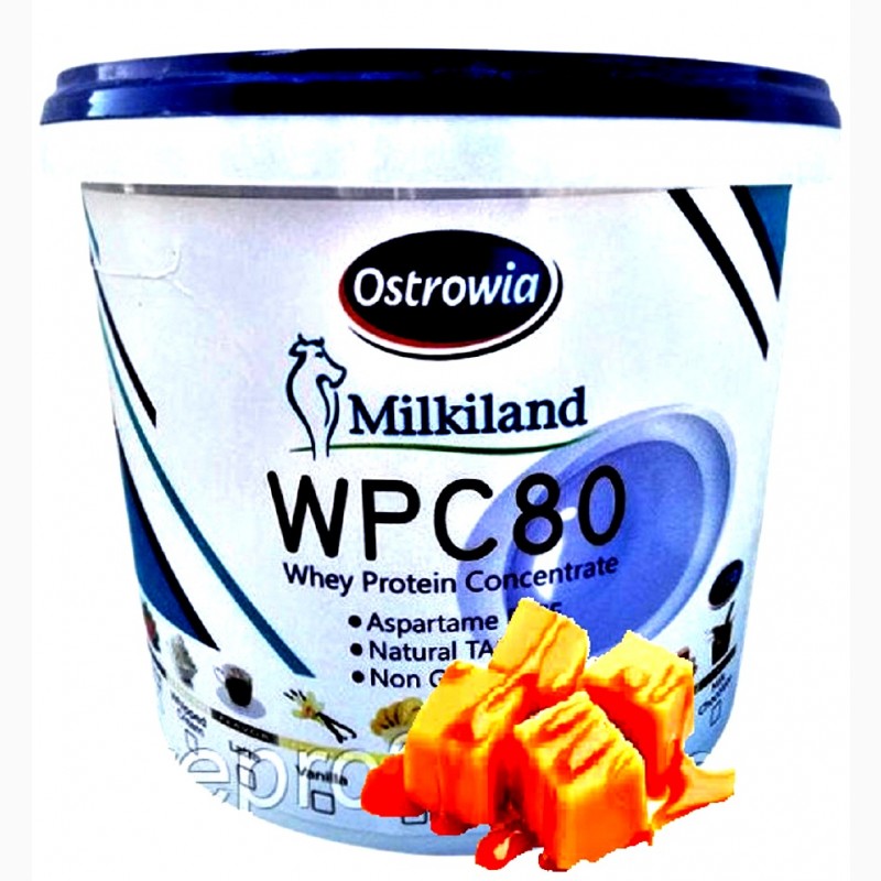 Фото 2. Сироватковий протеїн Milkiland wpc 80 (4.5 кг) Польський білок