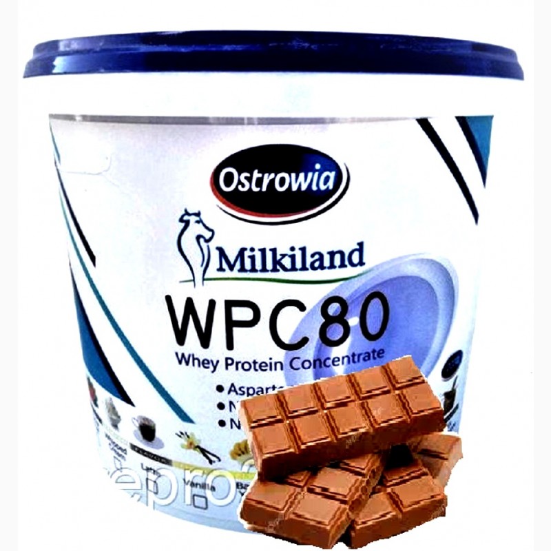Фото 5. Сироватковий протеїн Milkiland wpc 80 (4.5 кг) Польський білок