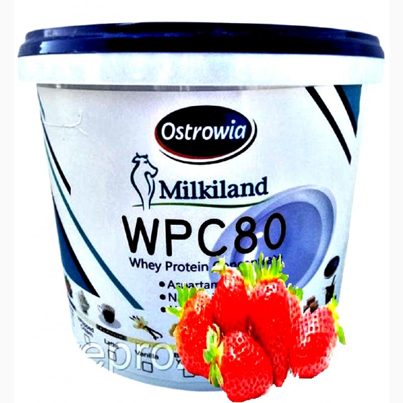 Фото 6. Сироватковий протеїн Milkiland wpc 80 (4.5 кг) Польський білок