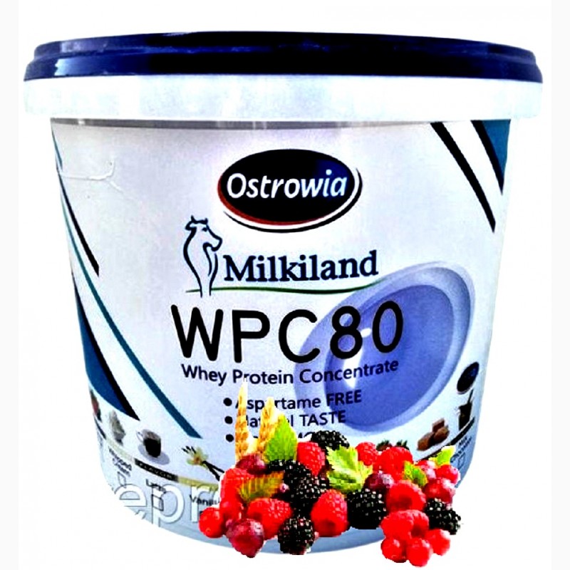 Фото 7. Сироватковий протеїн Milkiland wpc 80 (4.5 кг) Польський білок