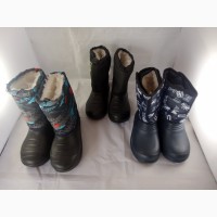 Сапожки дутики для Мальчиков, недорогая детская зимняя обувь распродажа