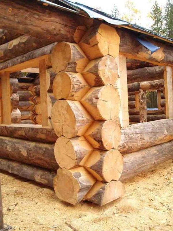 Строительство деревянных домов из сруба в Украине и за рубежом